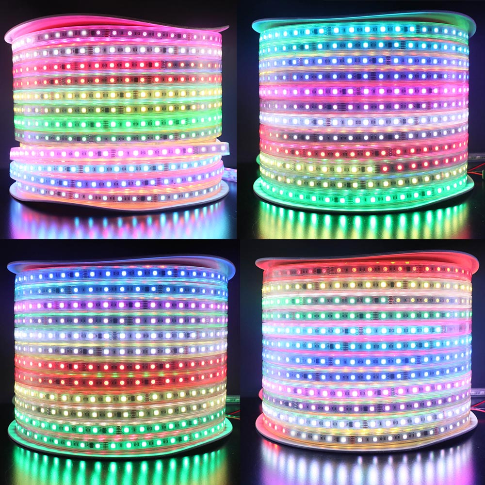 IP68 Waterproof LED Strip Lights Kit - TM1914 Addressable RGB Light - 5m~50m IP68 Waterproof LED Strip Lights Kit - TM1914 Addressable RGB Light - 5m~50m